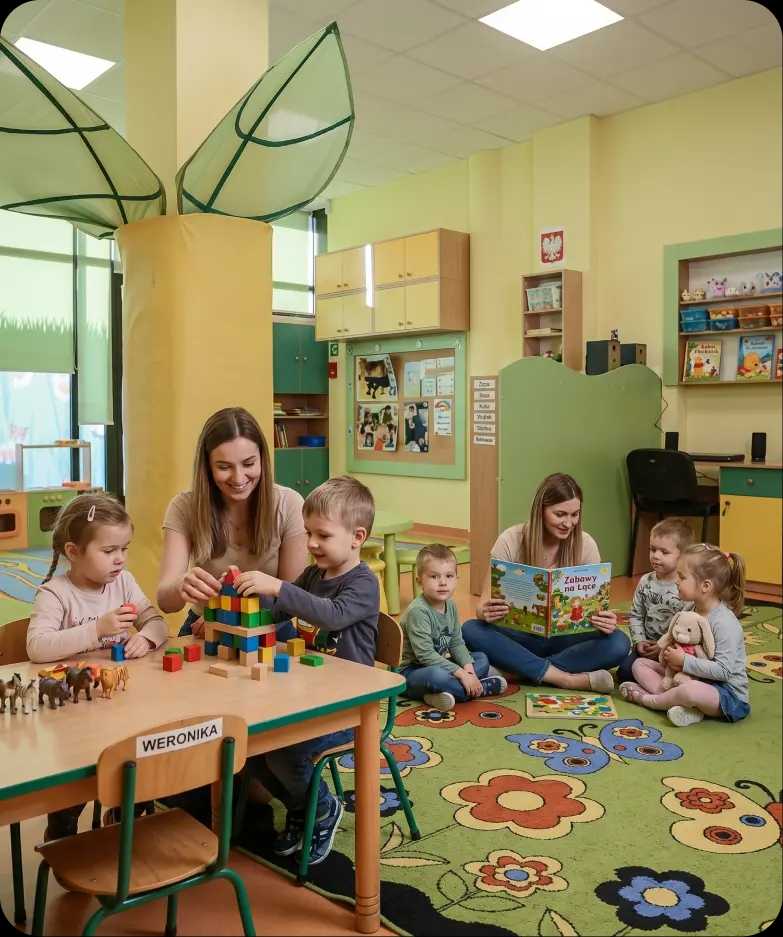 Plac zabaw przedszkola Wyspa